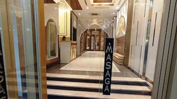 Majoituspaikan sisäänkäynti