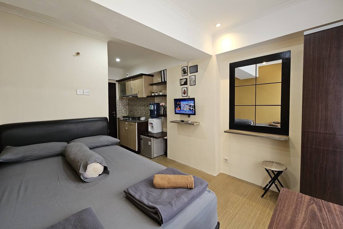 Standard Studio | Bar mini, Wi-fi percuma, cadar katil