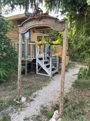 Property grounds - Roulotte du Moulin Saint Valentin (Roquemaure)