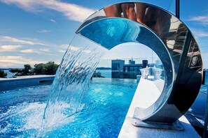 Seasonal outdoor pool