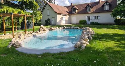 Le Grand Gßte **** - piscine-billard-baby-foot-cheminée - 14 pers