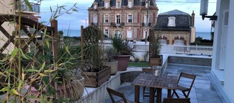 L'Appart Cabourg terrasse mer 