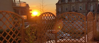 L'Appart Cabourg terrasse mer
