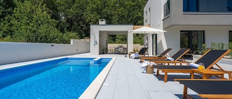 Piscine chauffée