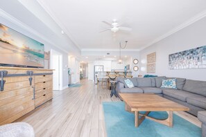 Condo, 1 quarto | Área de estar