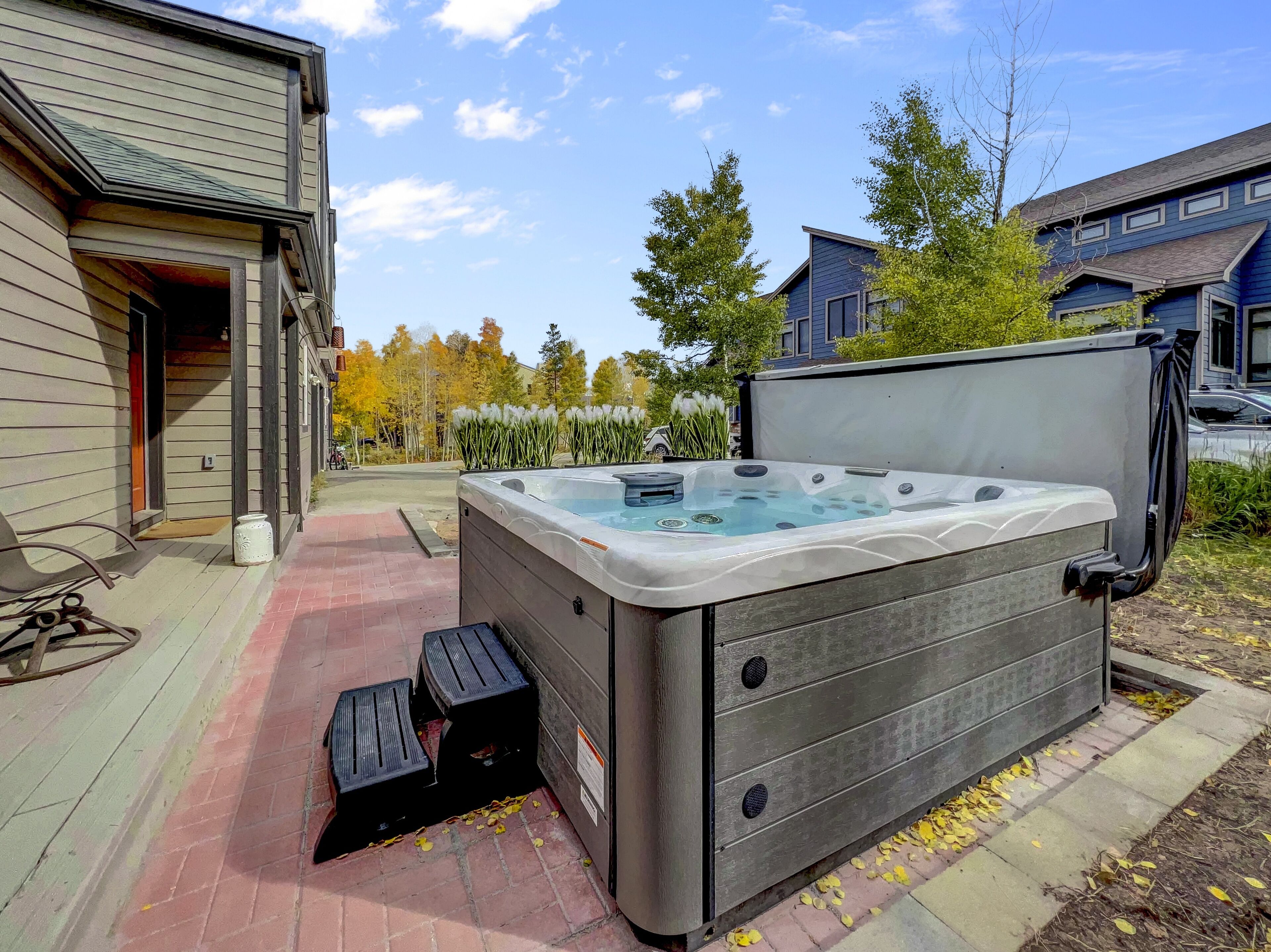 Townhome, 4 Bedrooms | Outdoor spa tub