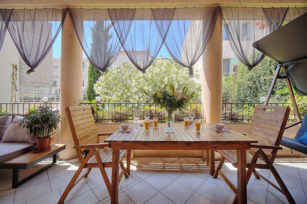 Restaurante al aire libre