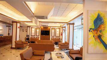 Sala de estar en el lobby