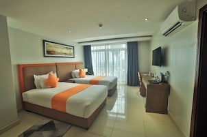 Ropa de cama hipoalergénica y minibar 
