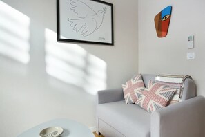 Smart-tv en een kantoor