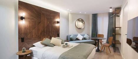 1 Schlafzimmer, Bügeleisen/Bügelbrett, kostenloses WLAN, Bettwäsche