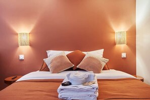 1 bedroom, iron/ironing board, travel crib, free WiFi