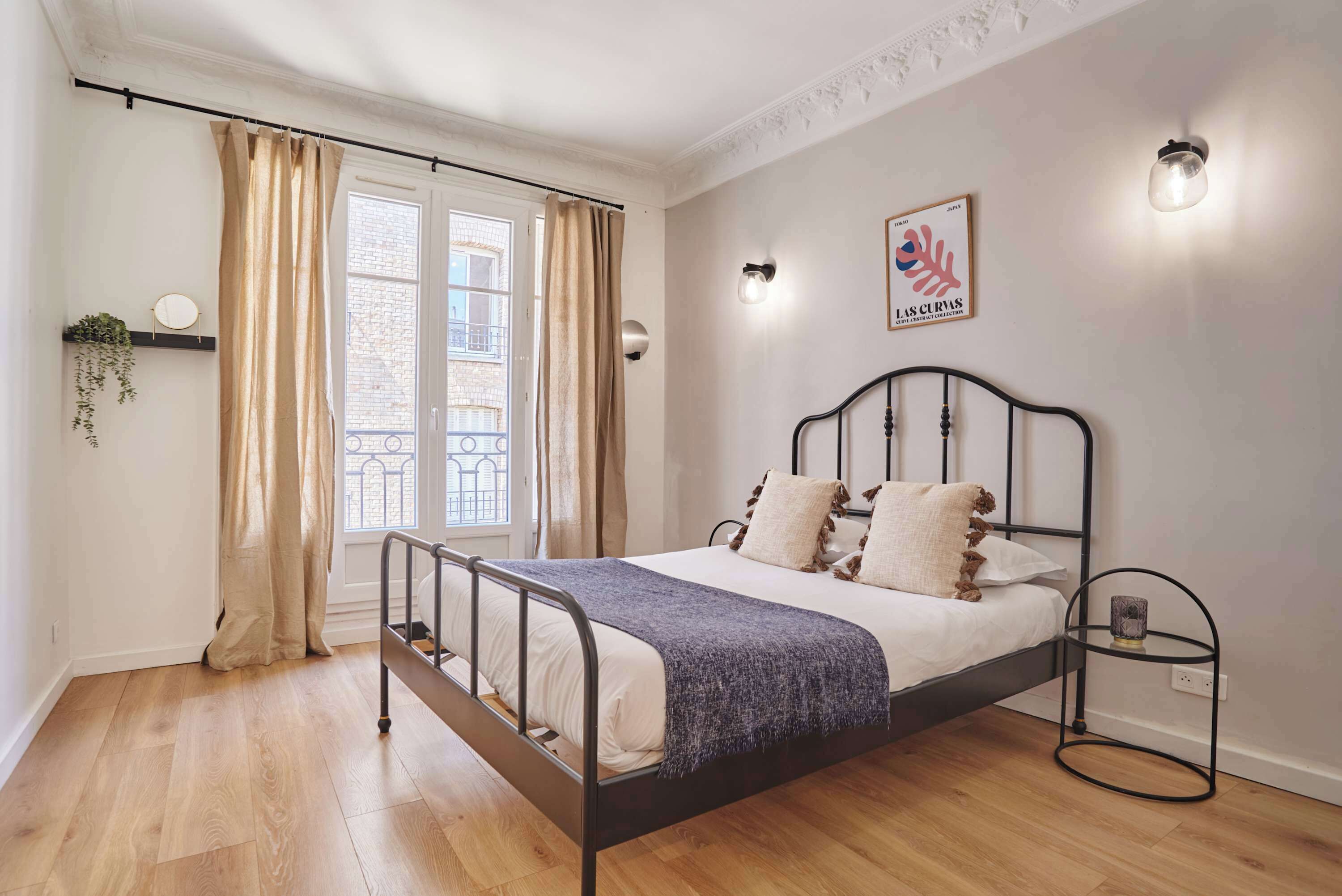 3 chambres, fer et planche à repasser, Wi-Fi gratuit, draps fournis