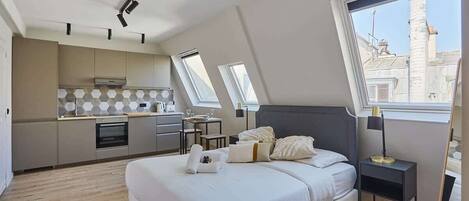 1 chambre, fer et planche Ă repasser, accĂšs au Wi-Fi (inclus)