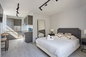 1 bedroom, iron/ironing board, free WiFi, bed sheets