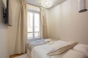 1 Schlafzimmer, Bügeleisen/Bügelbrett, kostenloses WLAN, Bettwäsche