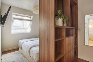 1 Schlafzimmer, Bügeleisen/Bügelbrett, kostenloses WLAN, Bettwäsche