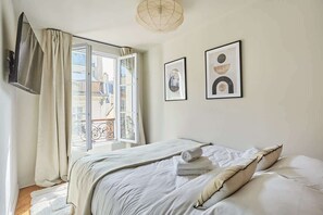 1 bedroom, iron/ironing board, free WiFi, bed sheets