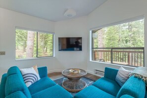 スマートテレビ、暖炉