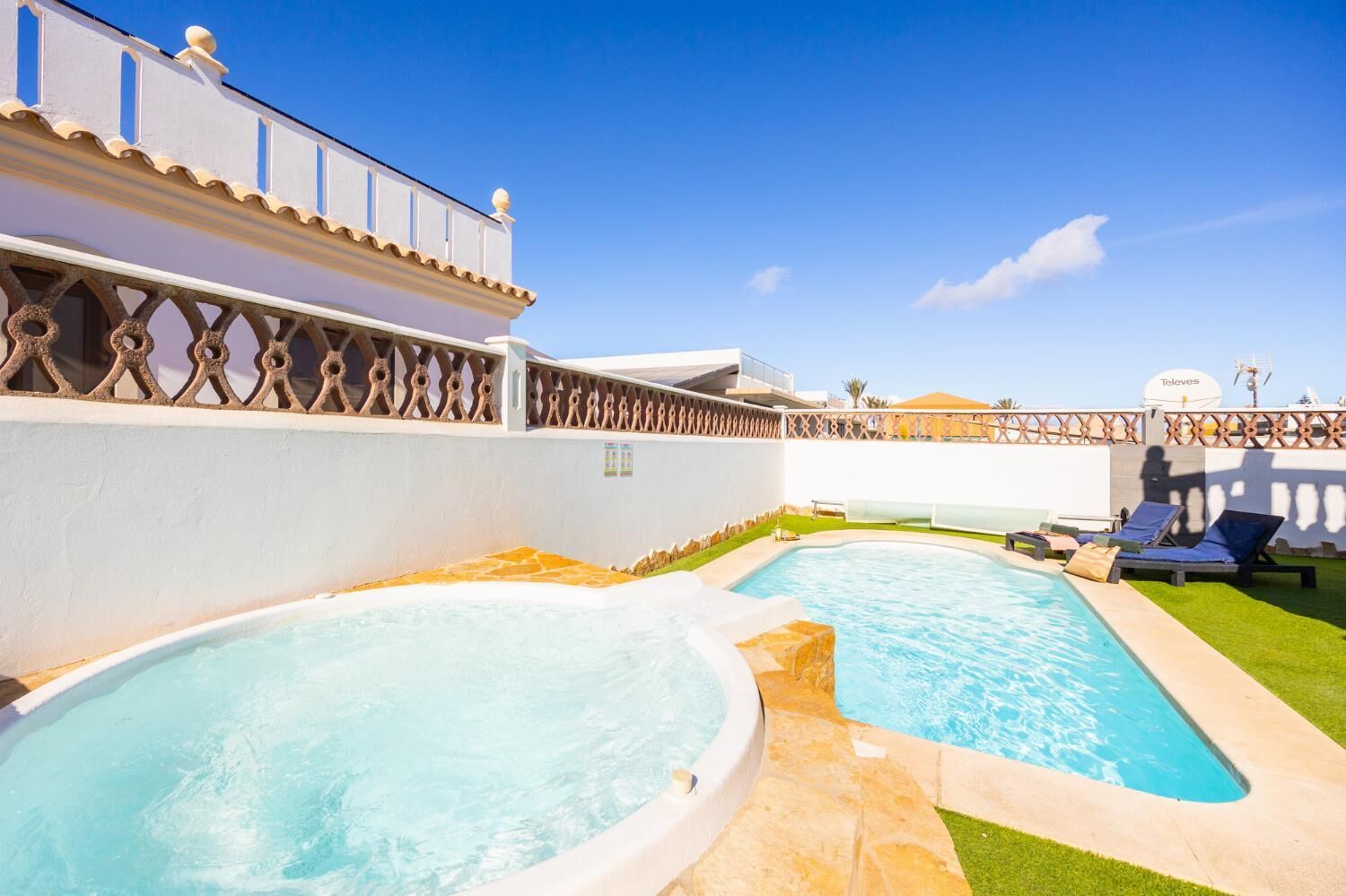 Una piscina climatizada