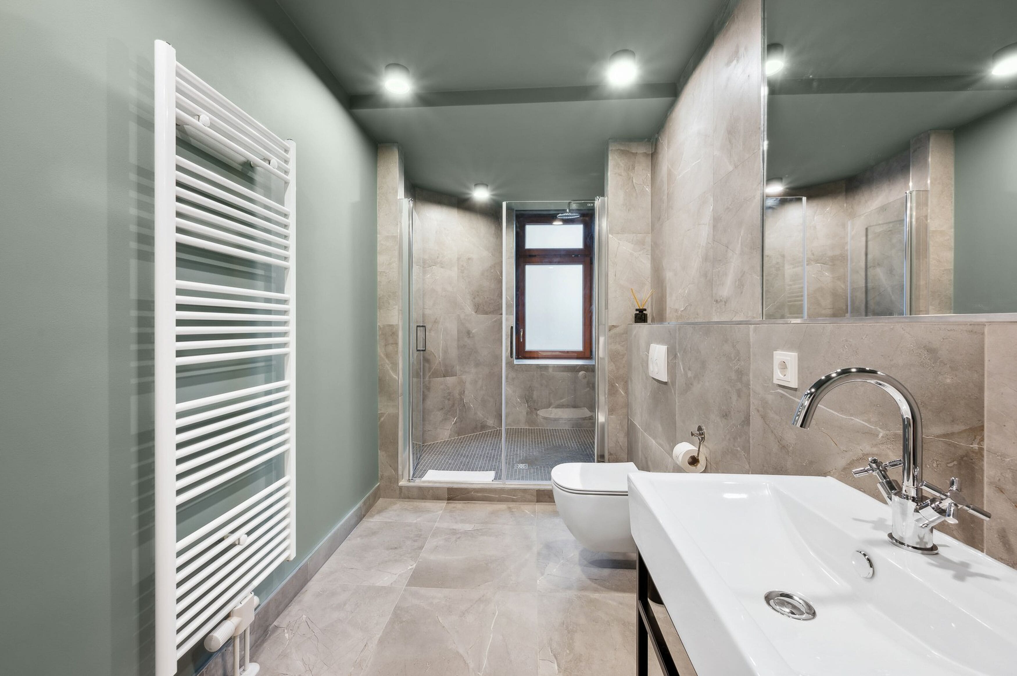 Comfort Room (Basement) | Bathroom | Free toiletries, hair dryer, towels, soap