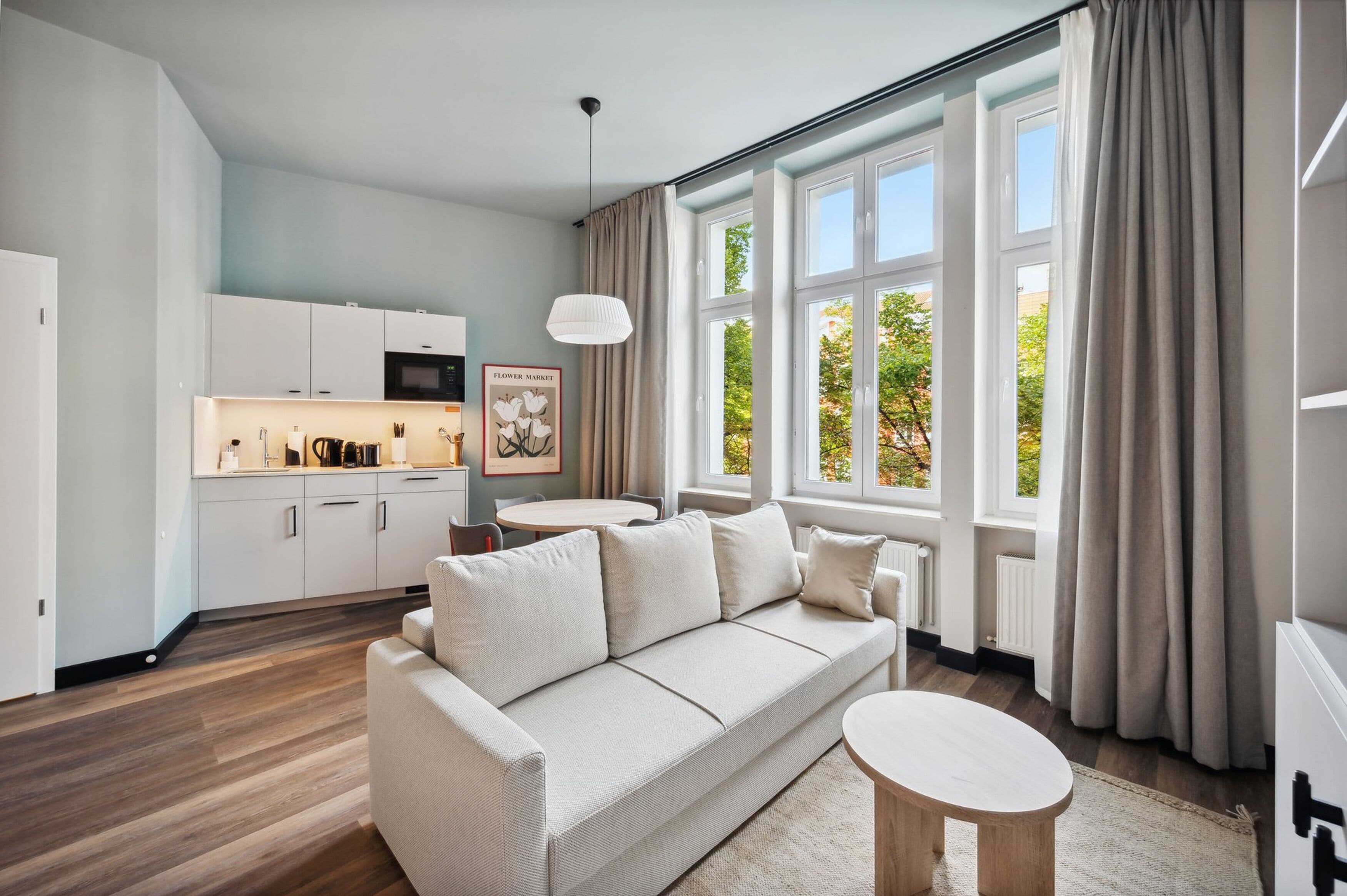 蜜月套房 | 起居区 | 电视