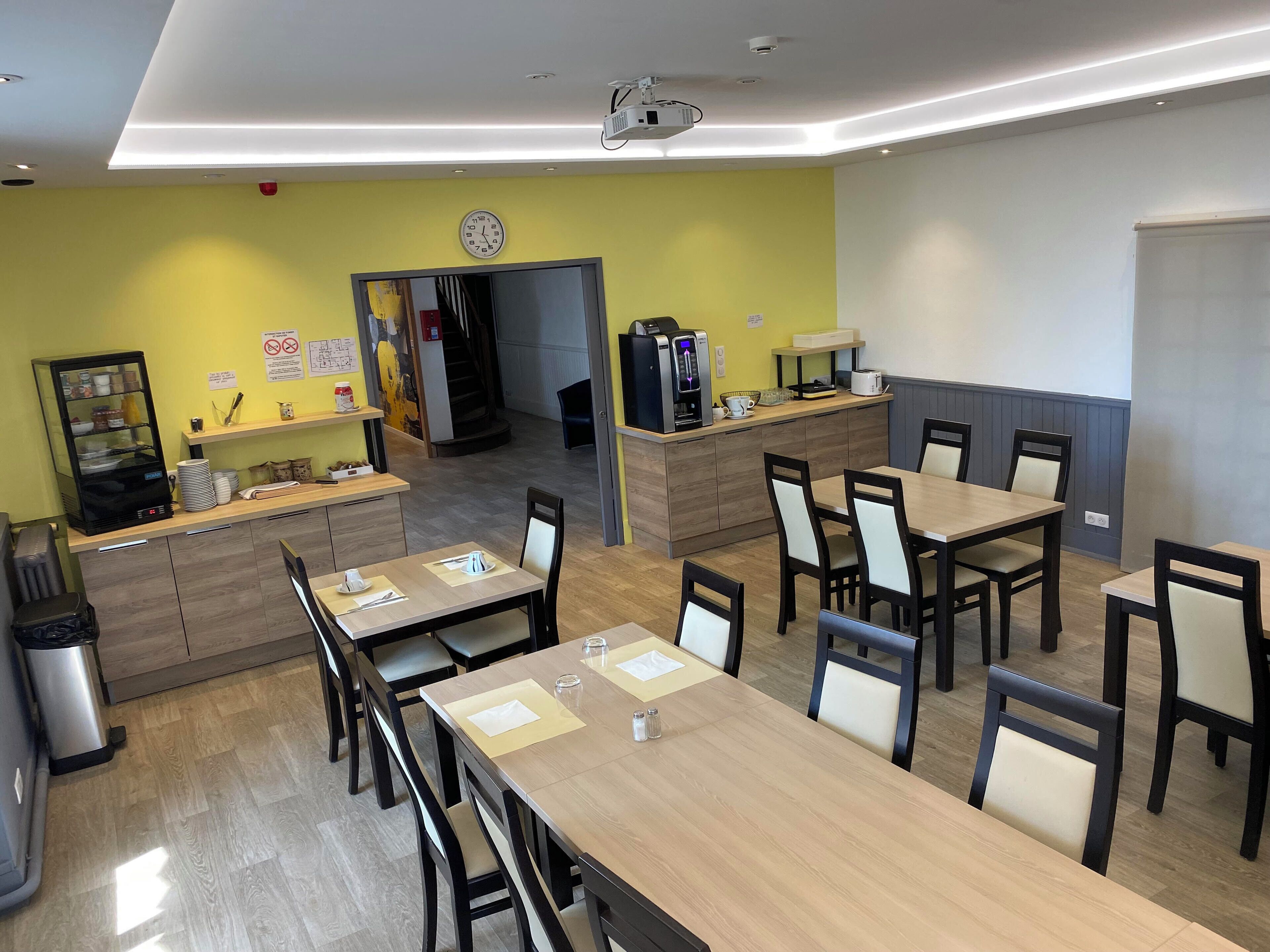 Daily buffet breakfast (EUR 13 per person)