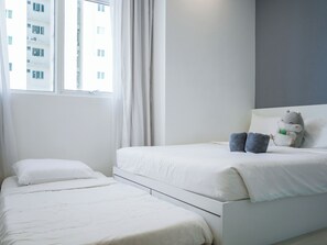 1 chambre, fer et planche à repasser, Wi-Fi, draps fournis