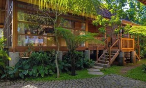 Àrea exterior de l'allotjament