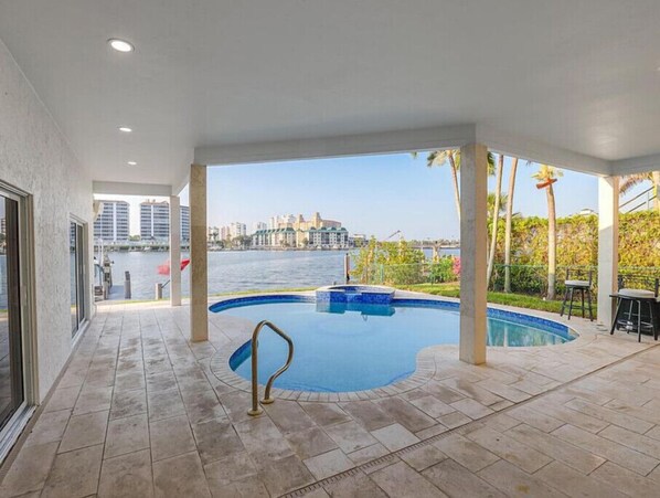 Beheizter Pool