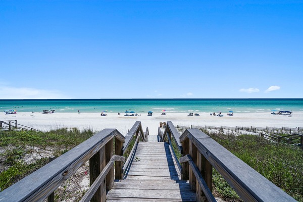 Beach nearby