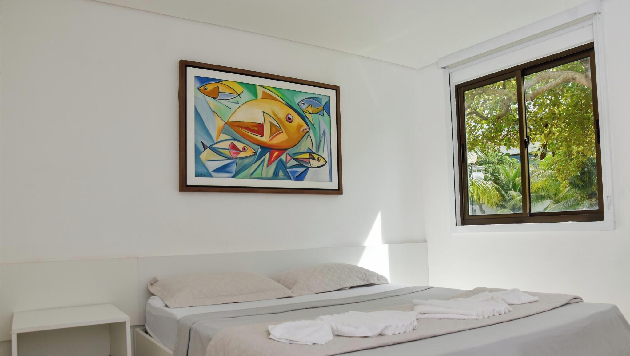 公寓 | 2 多间卧室、防过敏的被褥、Select Comfort 床、特色装修