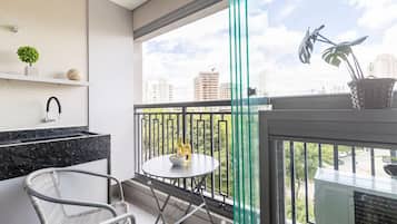 Studio Moderno | Vila Mariana | AC | Next to Subway | Área de sala de estar