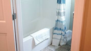 Towels, soap, toilet paper