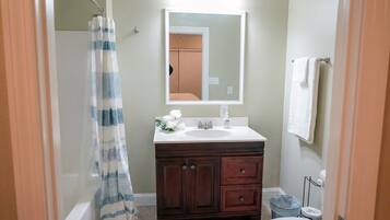 Towels, soap, toilet paper