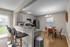 Fridge, microwave, oven, stovetop - Family-Friendly Raleigh Home, Close to Downtown (Raleigh)