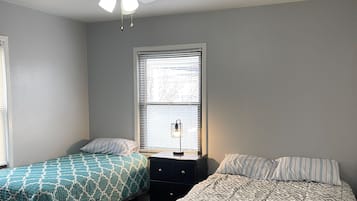 2 habitaciones, wifi y ropa de cama