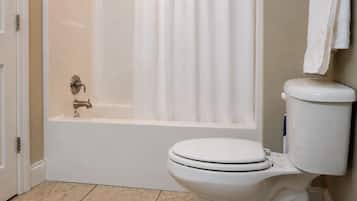 Toallas, jabón, papel de baño