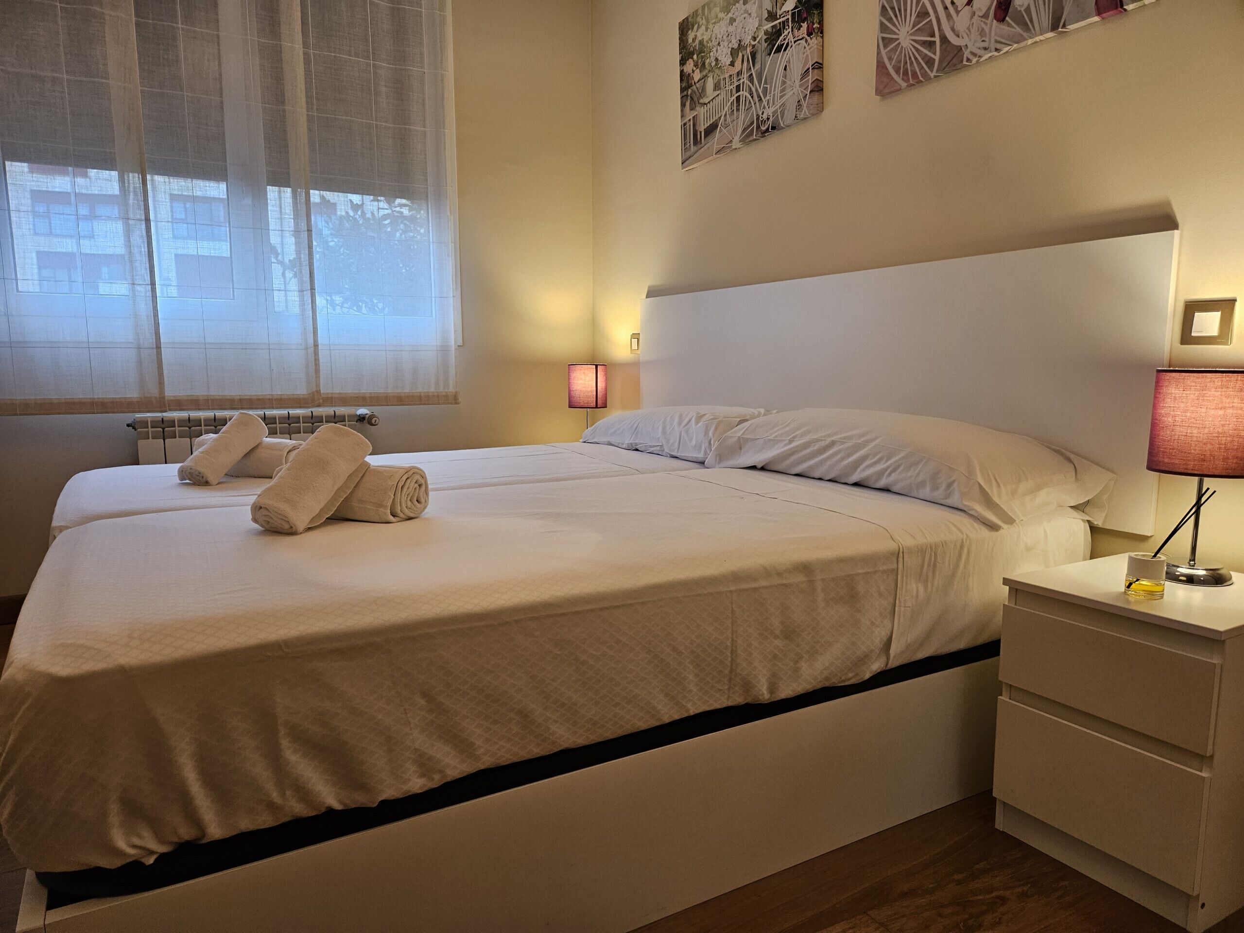 2 habitaciones, wifi gratis y ropa de cama 