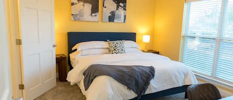 3 chambres, fer et planche Ă repasser, Wi-Fi, draps fournis