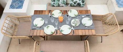 Restauration en plein air