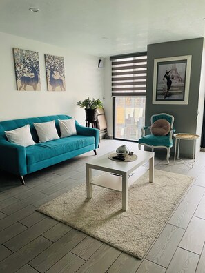 Apartment | Living area - Versalles 47 (Mexico City)