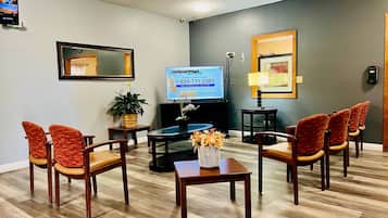 Sala de estar en el lobby