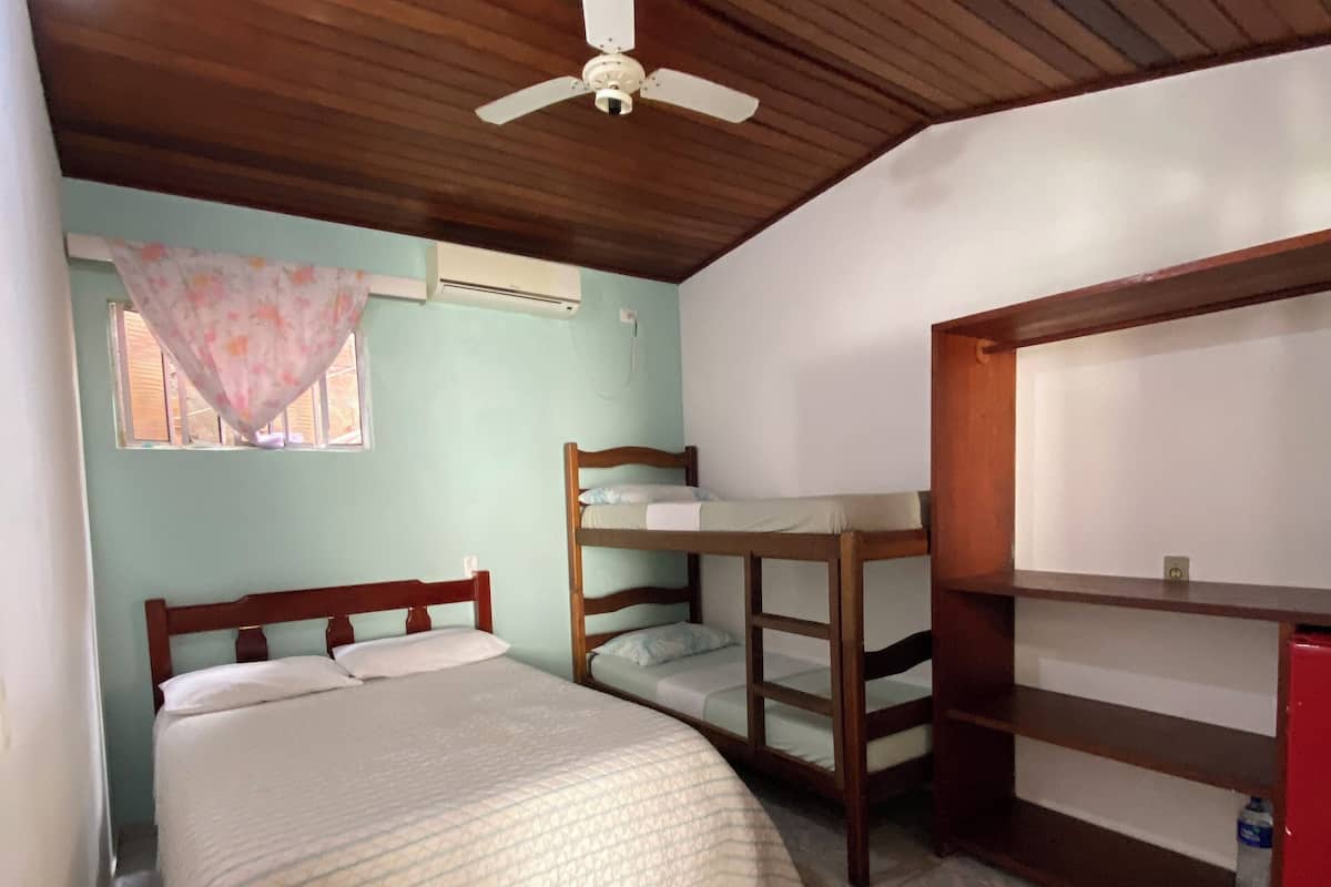 Family Quadruple Room | In-room safe, iron/ironing board, free WiFi