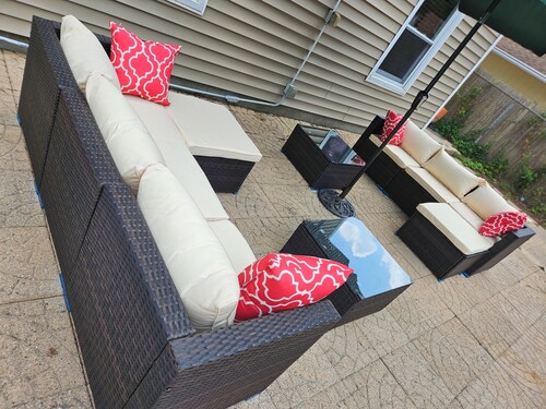 Enjoy this spacious 1 st floor Guest House "Serenity" near all the attractions.