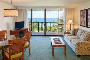 TV, DVD player - 1 Br OV-1 Aston Kaanapali Shores 1 br Ocean View at Ocean Front Resort (Kaanapali)