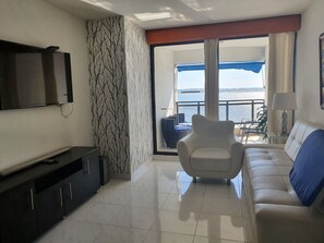 Deluxe Apartment | Living area - Torremarina Paradise Rent (Cartagena)