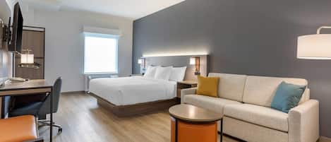 Studio Suite, 1 King Bed with Sofa Bed Accessible, Non Smoking