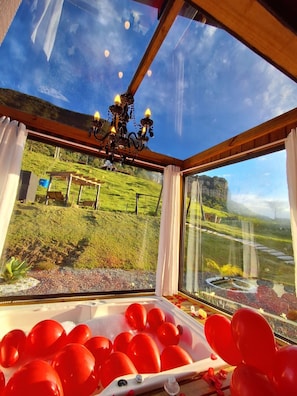 Honeymoon Chalet, Jetted Tub, Mountain View | Mountain view - Refúgio Serra da Tartaruga (Alfredo Wagner)