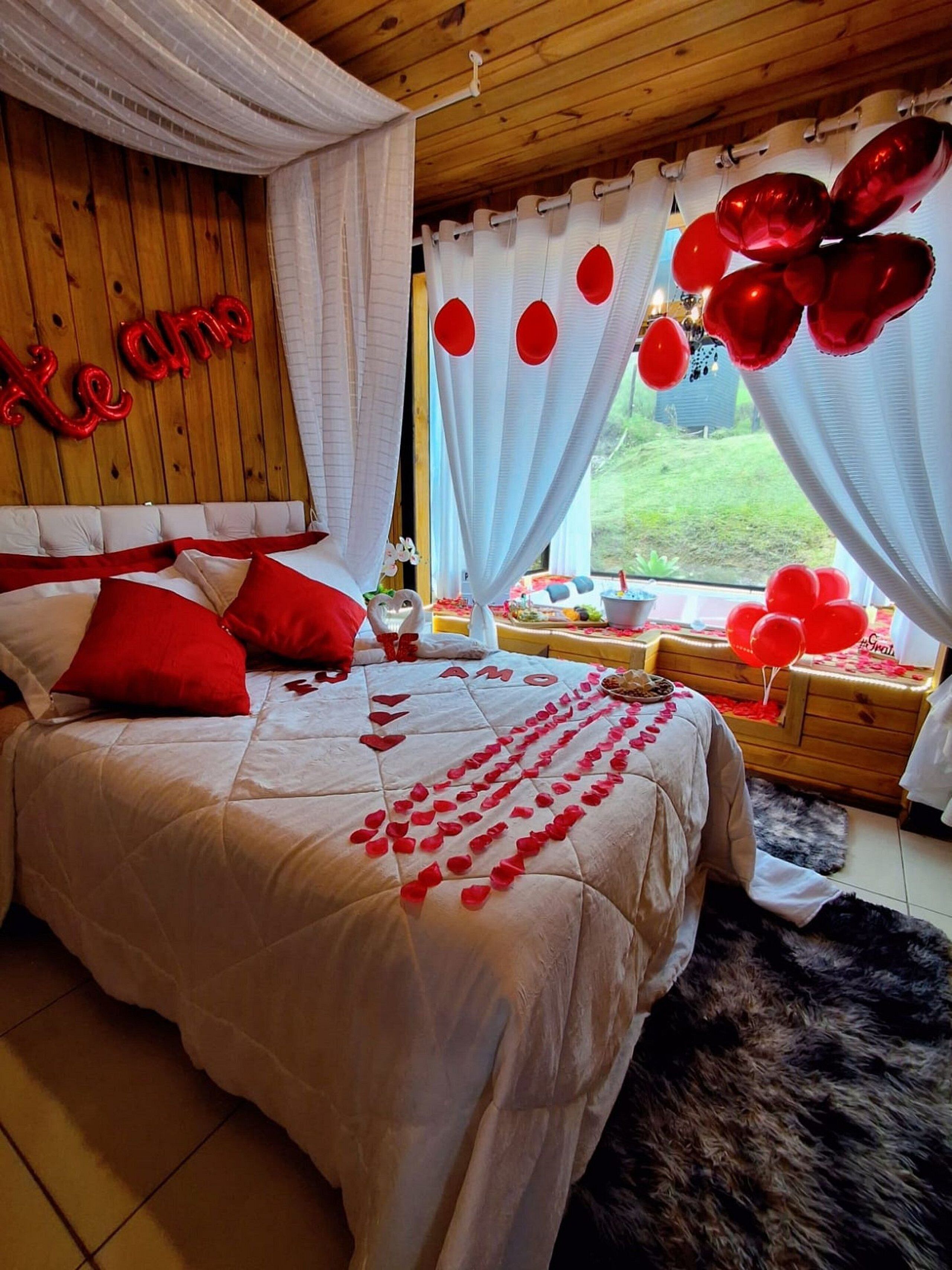 蜜月木屋, 按摩浴缸, 山景